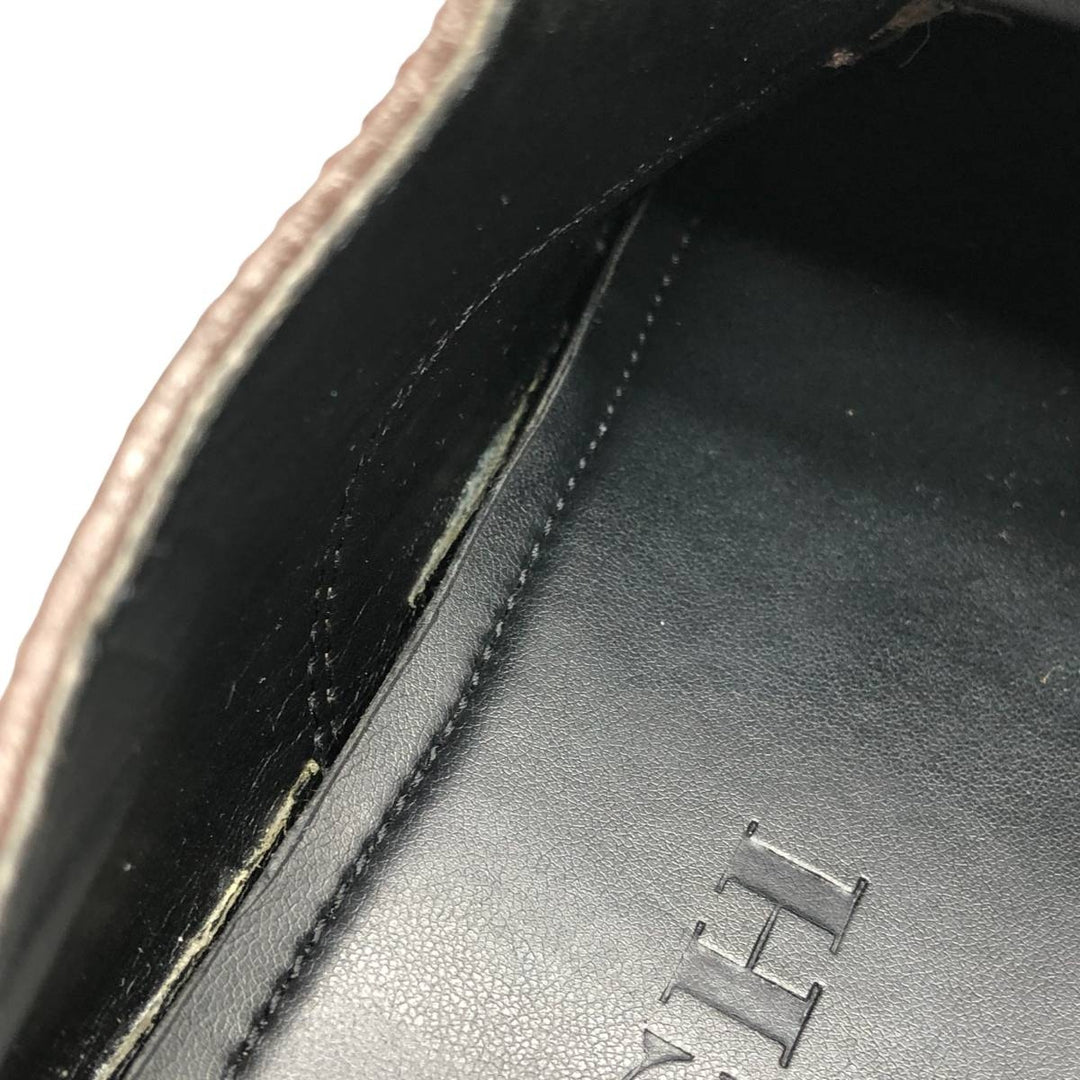 Coach plain toe shoes, size 8D Men's 25.5cm genuine leather brown type Vintage Second Hand