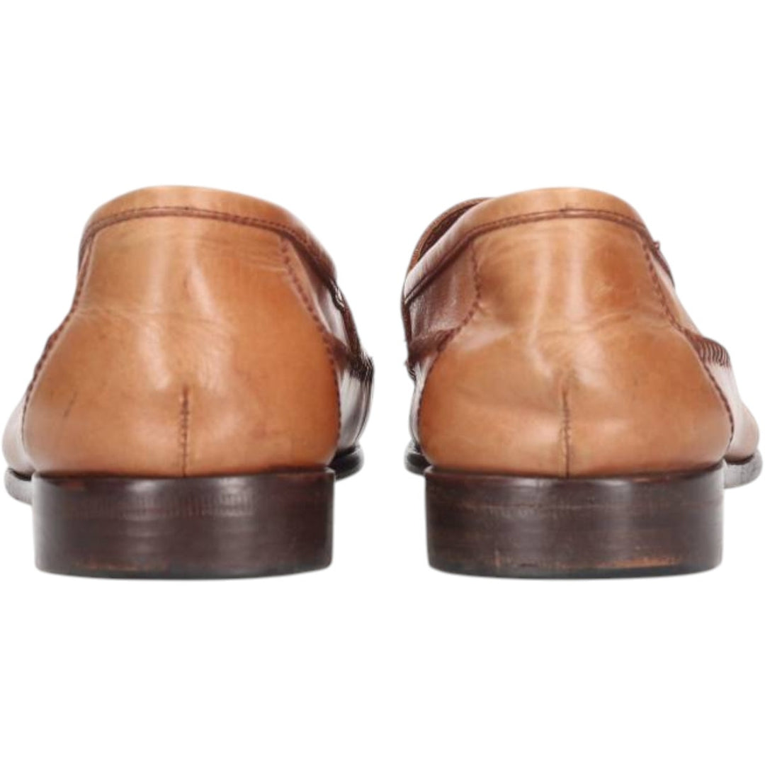 GHBass BASS Braided Tassel Loafers, Size 10M, Men's Size 11" (saa015148) Men's 28.0cm genuine leather brown type Vintage Second Hand