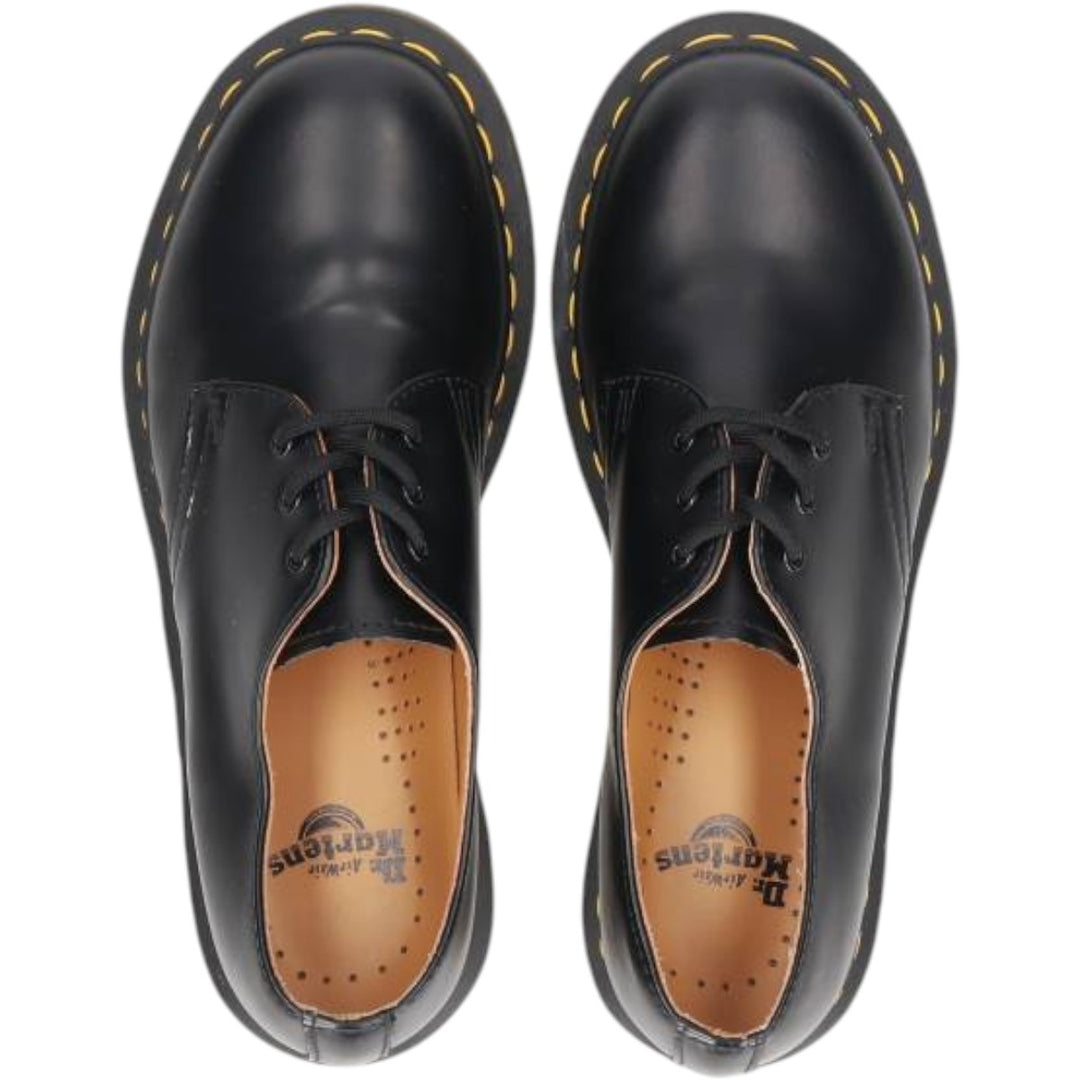 Dr. Martens 11837 3-Eye Shoes 5 Women's 24.0cm genuine leather black type Vintage Second Hand