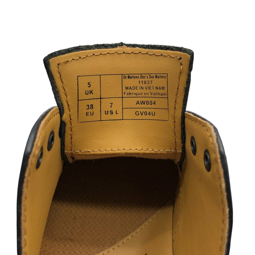 Dr. Martens 11837 3-Eye Shoes 5 Women's 24.0cm genuine leather black type Vintage Second Hand