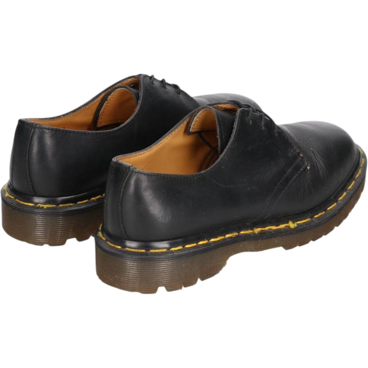 Dr. Martens 1461/59 3-Eye Shoes, Made in England, Size 5 Women's 24.0cm genuine leather black type Vintage Second Hand