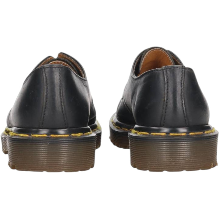 Dr. Martens 1461/59 3-Eye Shoes, Made in England, Size 5 Women's 24.0cm genuine leather black type Vintage Second Hand