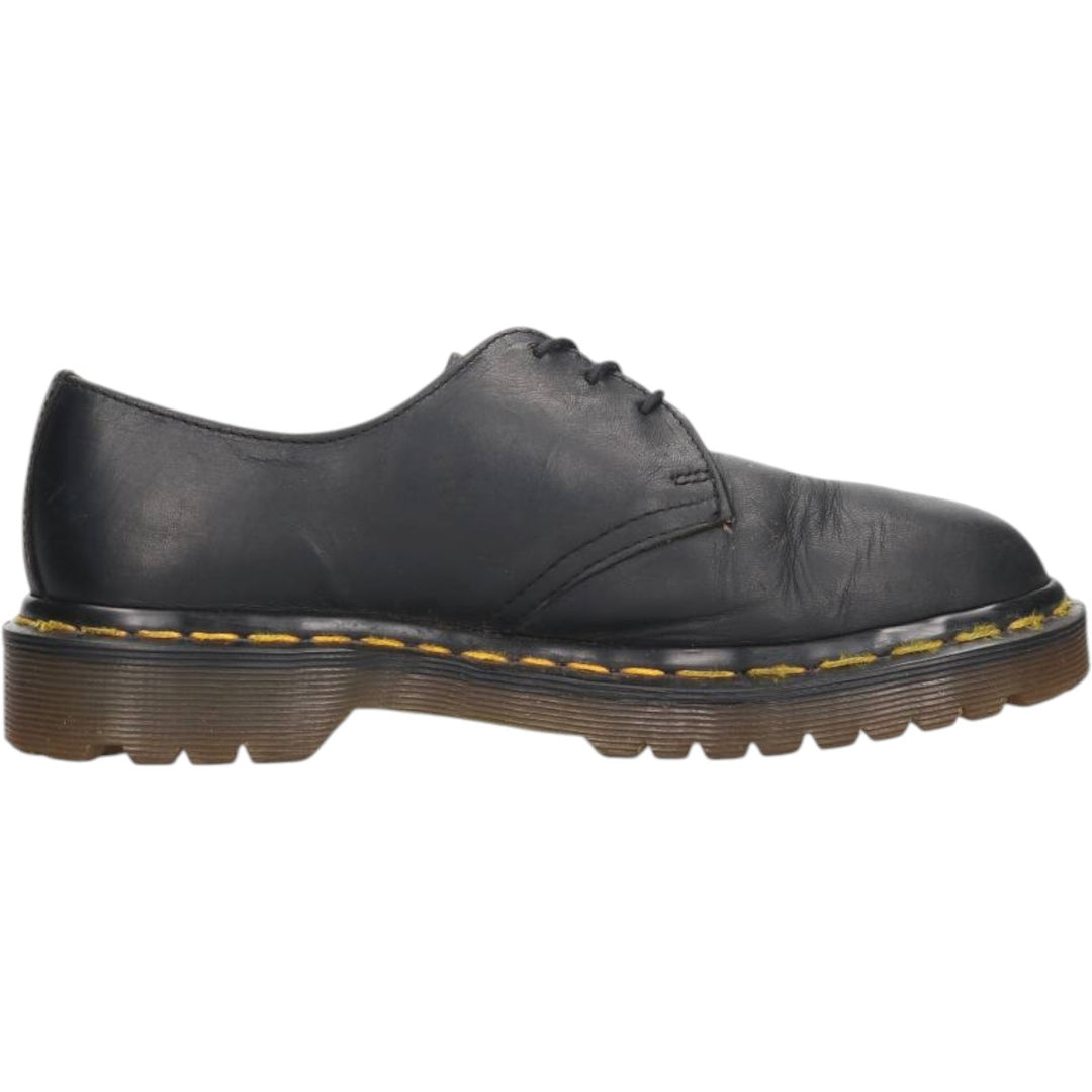 Dr. Martens 1461/59 3-Eye Shoes, Made in England, Size 5 Women's 24.0cm genuine leather black type Vintage Second Hand