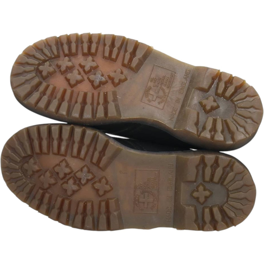 Dr. Martens 1461/59 3-Eye Shoes, Made in England, Size 5 Women's 24.0cm genuine leather black type Vintage Second Hand