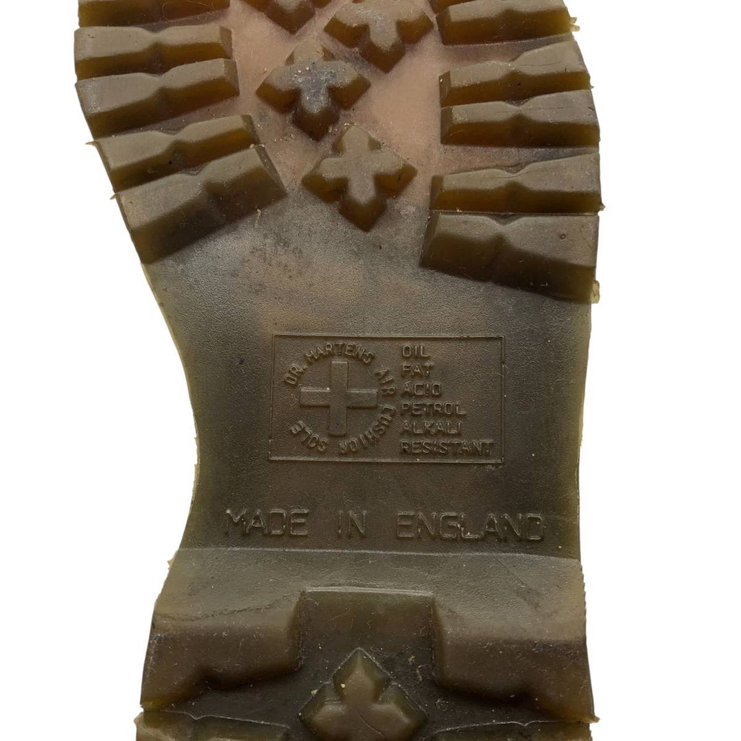 Dr. Martens 1461/59 3-Eye Shoes, Made in England, Size 5 Women's 24.0cm genuine leather black type Vintage Second Hand