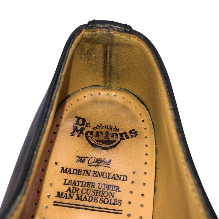 Dr. Martens 1461/59 3-Eye Shoes, Made in England, Size 5 Women's 24.0cm genuine leather black type Vintage Second Hand