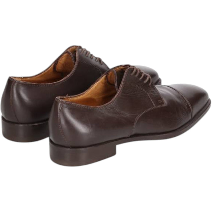 LORENZO BANFI Straight Tip Shoes Made in Italy Size 5 Men's 25.5cm genuine leather brown type Vintage Second Hand