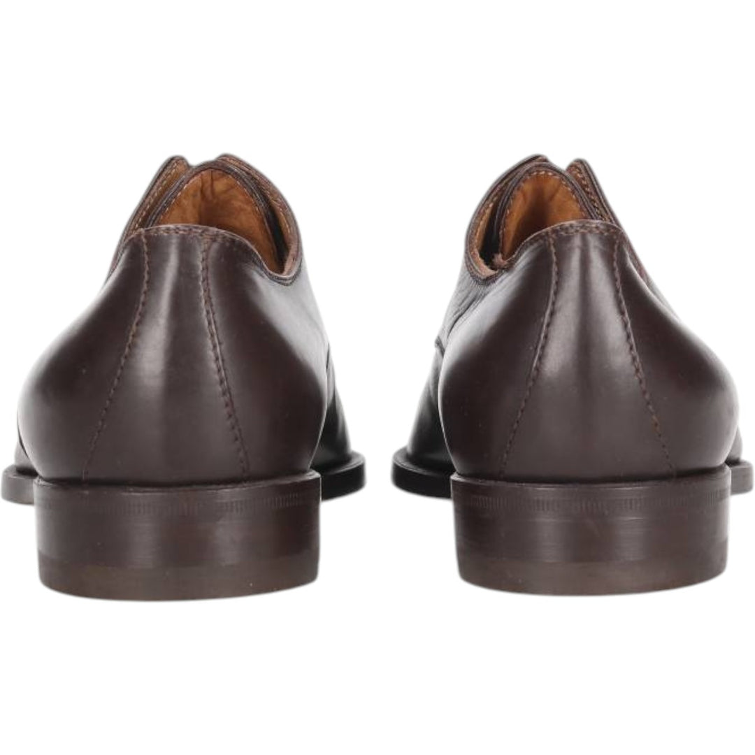 LORENZO BANFI Straight Tip Shoes Made in Italy Size 5 Men's 25.5cm genuine leather brown type Vintage Second Hand