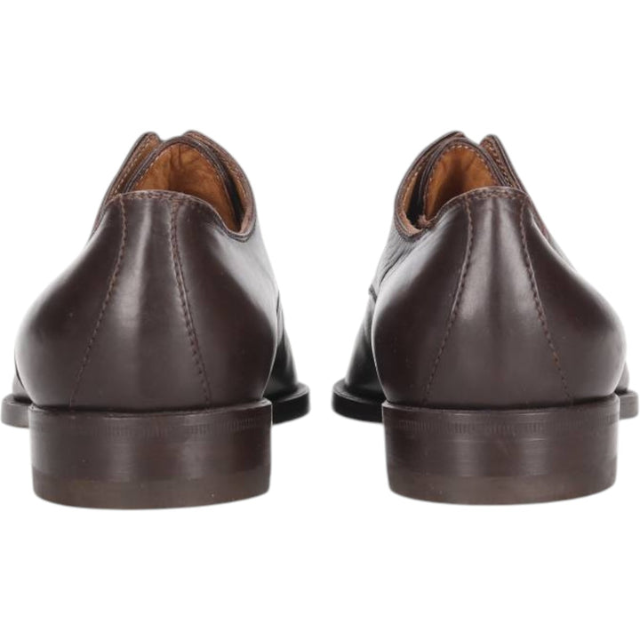 LORENZO BANFI Straight Tip Shoes Made in Italy Size 5 Men's 25.5cm genuine leather brown type Vintage Second Hand