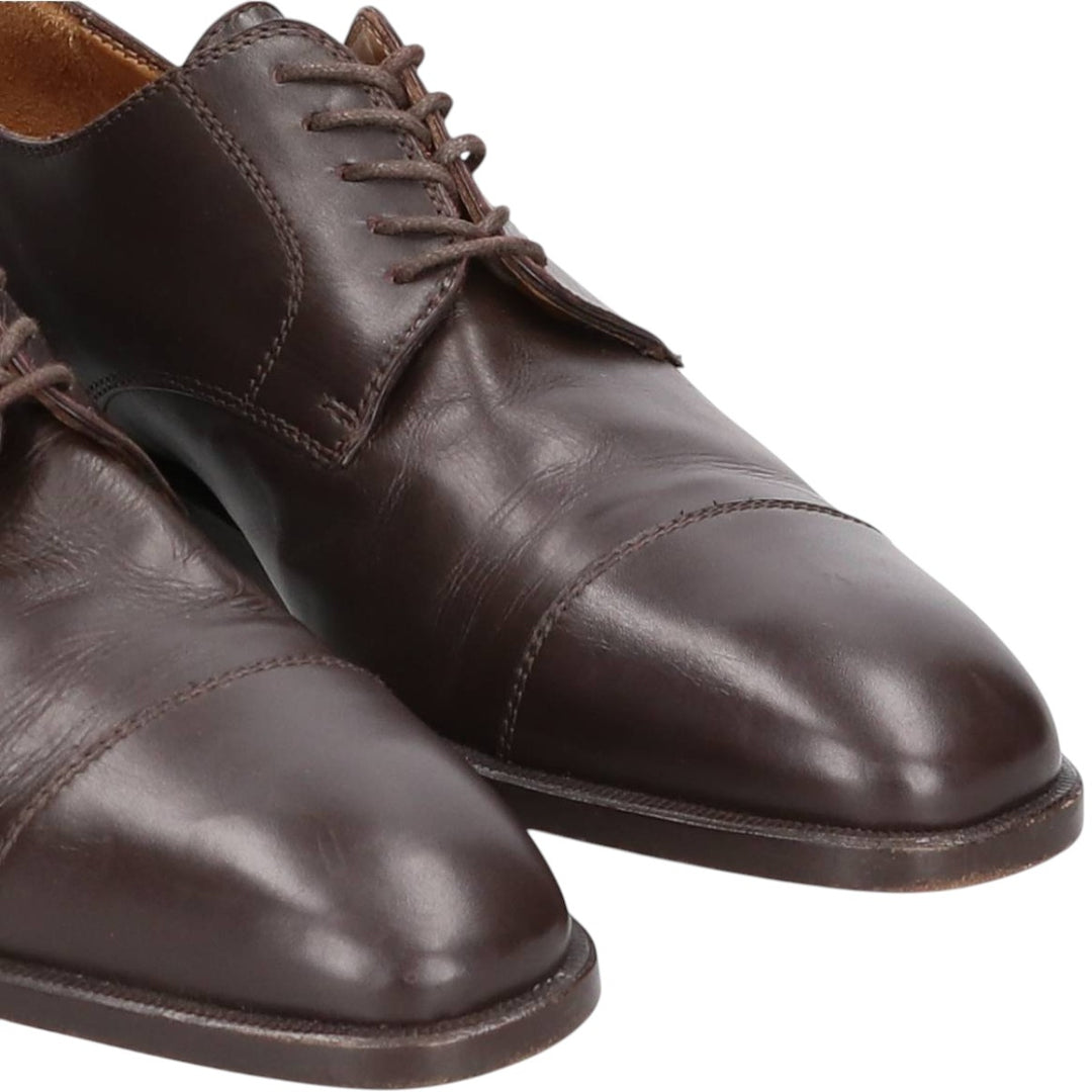 LORENZO BANFI Straight Tip Shoes Made in Italy Size 5 Men's 25.5cm genuine leather brown type Vintage Second Hand
