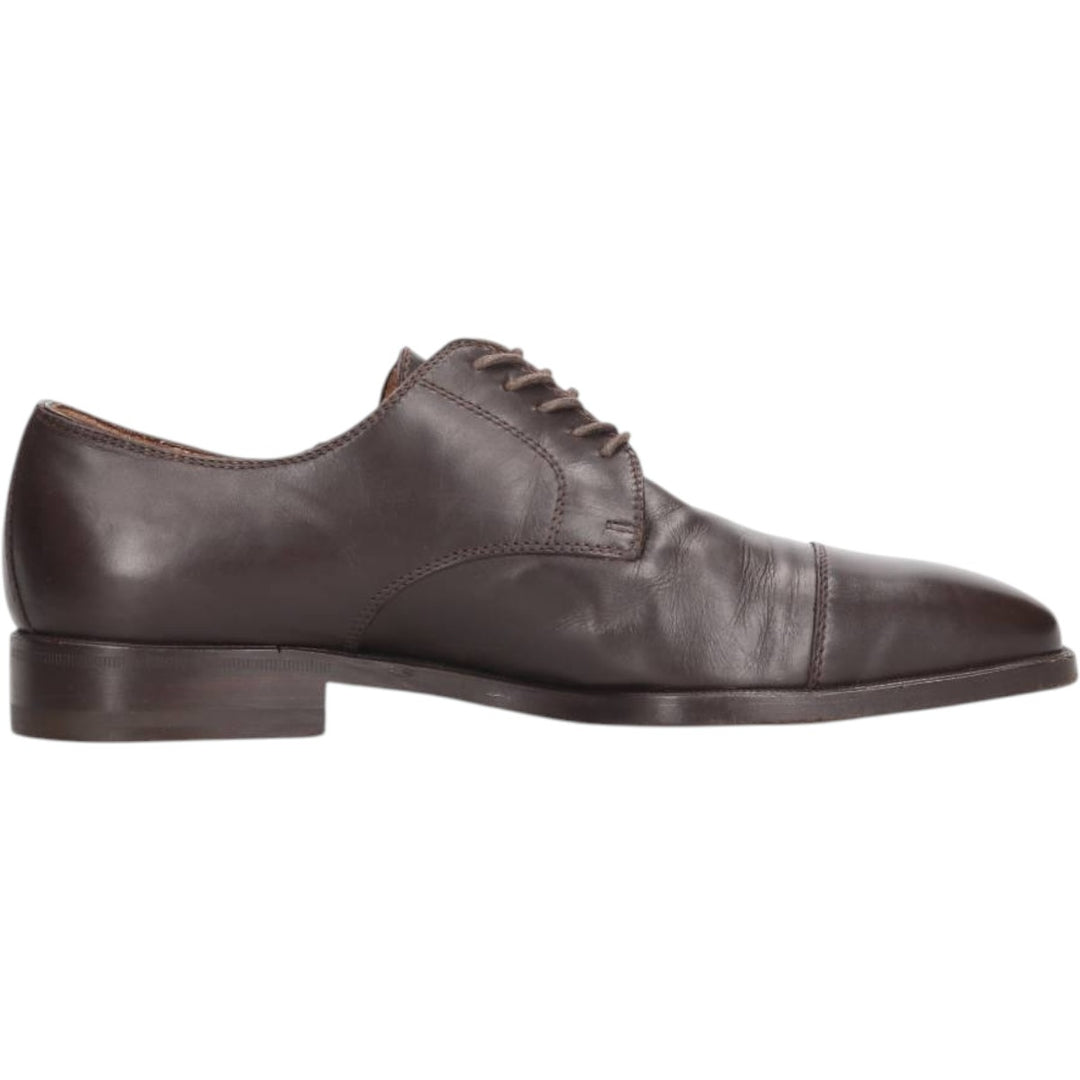 LORENZO BANFI Straight Tip Shoes Made in Italy Size 5 Men's 25.5cm genuine leather brown type Vintage Second Hand