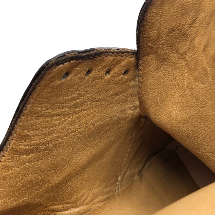 LORENZO BANFI Straight Tip Shoes Made in Italy Size 5 Men's 25.5cm genuine leather brown type Vintage Second Hand