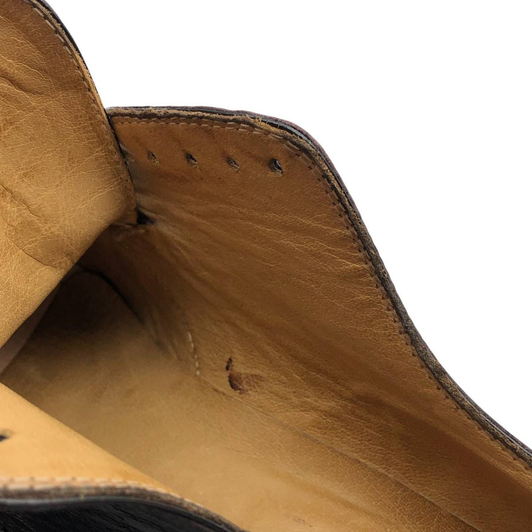 LORENZO BANFI Straight Tip Shoes Made in Italy Size 5 Men's 25.5cm genuine leather brown type Vintage Second Hand