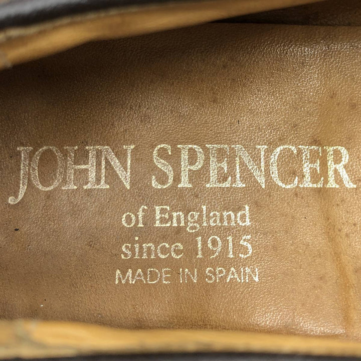 JOHN SPENCER Tassel Loafers, Made in Spain, Size 8 1/2 Men's 27.0cm unclear brown type Vintage Second Hand