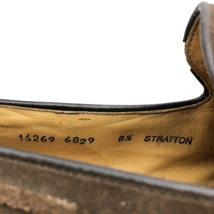 JOHN SPENCER Tassel Loafers, Made in Spain, Size 8 1/2 Men's 27.0cm unclear brown type Vintage Second Hand