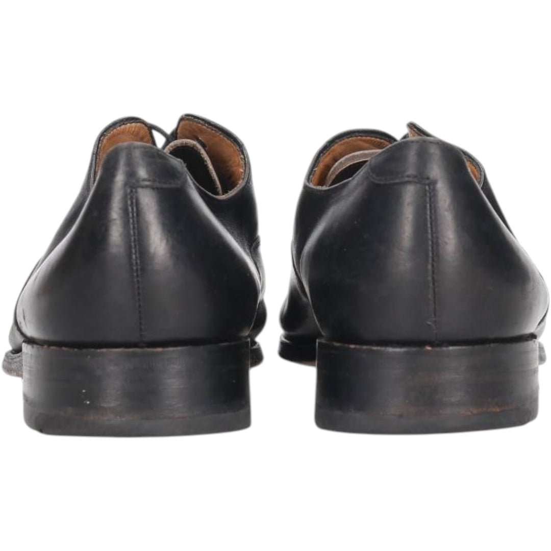 Grenson feathermaster straight-tip shoes, made in England, size 8/G Men's 26.5cm unclear black type Vintage Second Hand