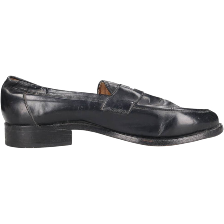 Samuel Windsor penny loafers 10 Men's 28.5cm unclear black type Vintage Second Hand