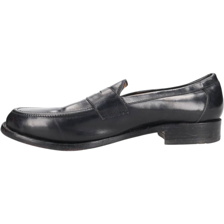 Samuel Windsor penny loafers 10 Men's 28.5cm unclear black type Vintage Second Hand