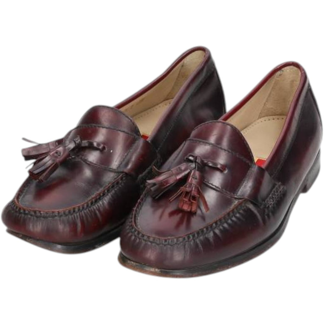 Cole Haan Tassel Loafers 9 1/2 Men's 27.5cm unclear burgundy type Vintage Second Hand