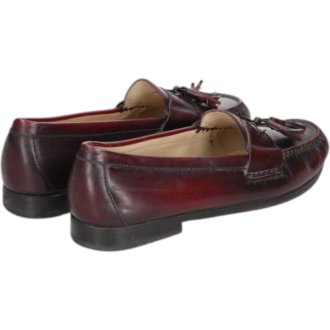 Cole Haan Tassel Loafers 9 1/2 Men's 27.5cm unclear burgundy type Vintage Second Hand
