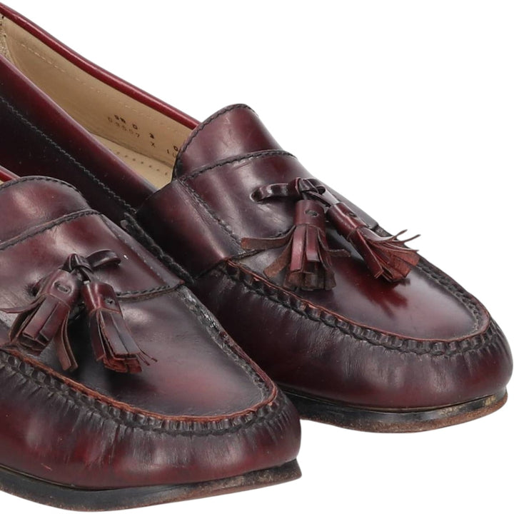 Cole Haan Tassel Loafers 9 1/2 Men's 27.5cm unclear burgundy type Vintage Second Hand