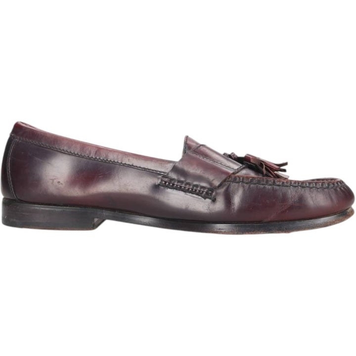 Cole Haan Tassel Loafers 9 1/2 Men's 27.5cm unclear burgundy type Vintage Second Hand