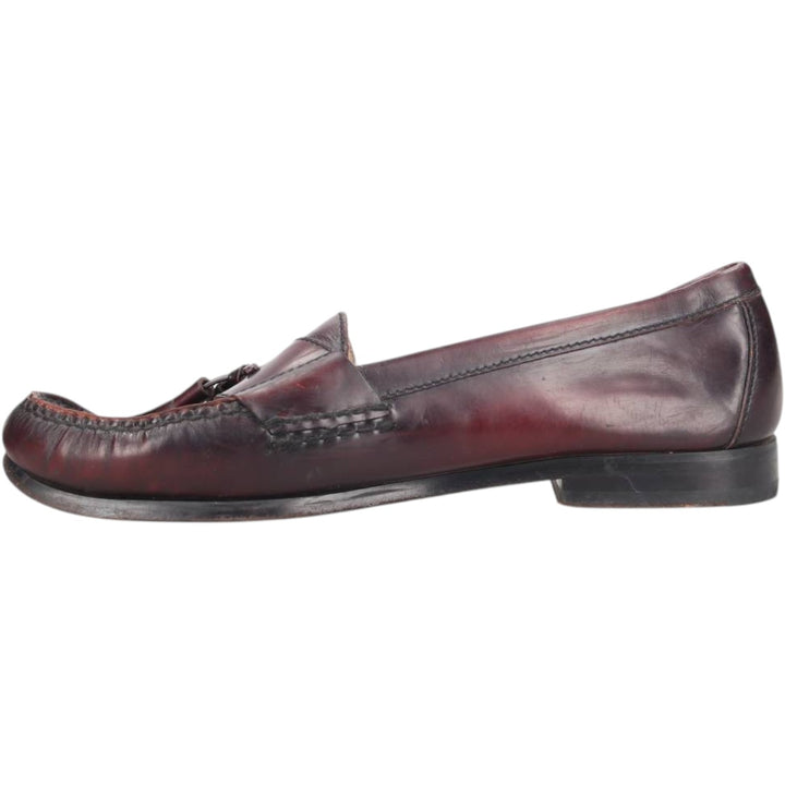 Cole Haan Tassel Loafers 9 1/2 Men's 27.5cm unclear burgundy type Vintage Second Hand