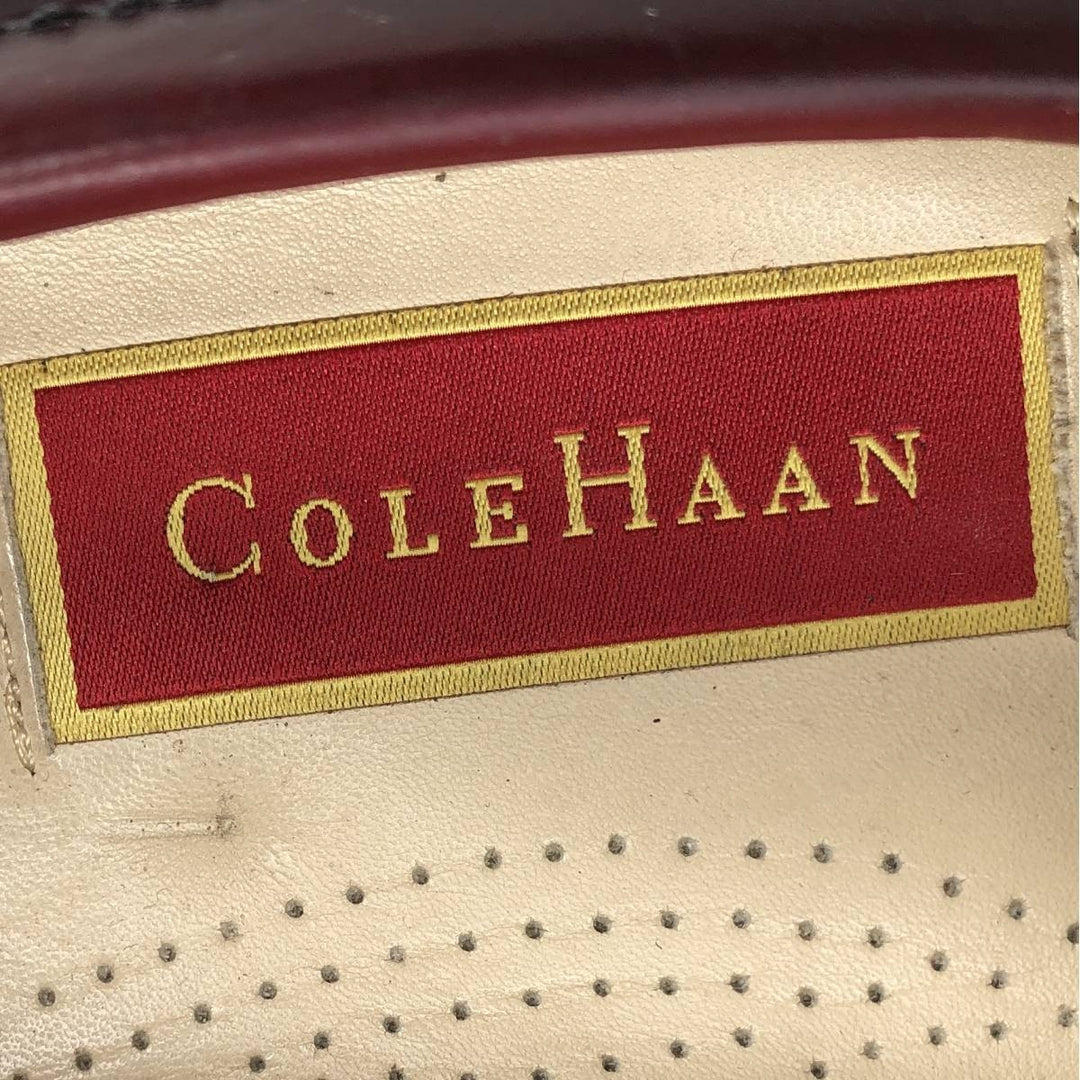 Cole Haan Tassel Loafers 9 1/2 Men's 27.5cm unclear burgundy type Vintage Second Hand