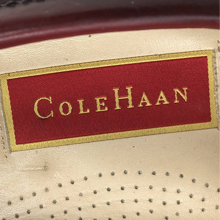 Cole Haan Tassel Loafers 9 1/2 Men's 27.5cm unclear burgundy type Vintage Second Hand