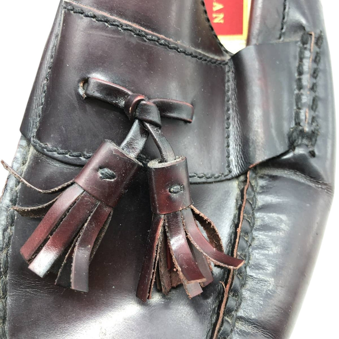 Cole Haan Tassel Loafers 9 1/2 Men's 27.5cm unclear burgundy type Vintage Second Hand