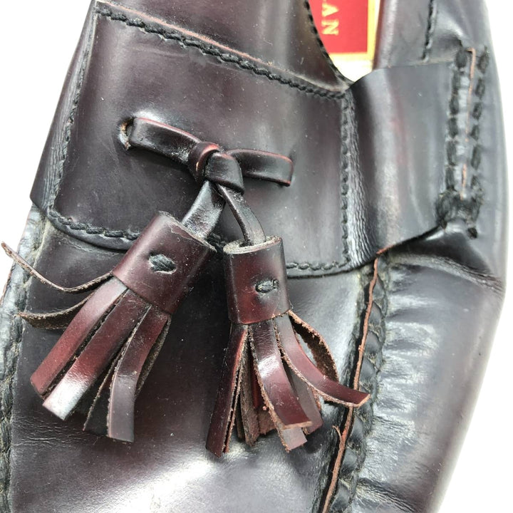 Cole Haan Tassel Loafers 9 1/2 Men's 27.5cm unclear burgundy type Vintage Second Hand