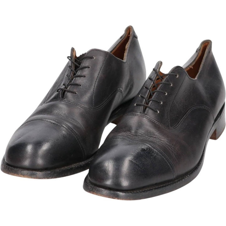 2000s SHOES Straight Tip Shoes Made in England Size 8L Men's 26.0cm unclear black type Vintage Second Hand