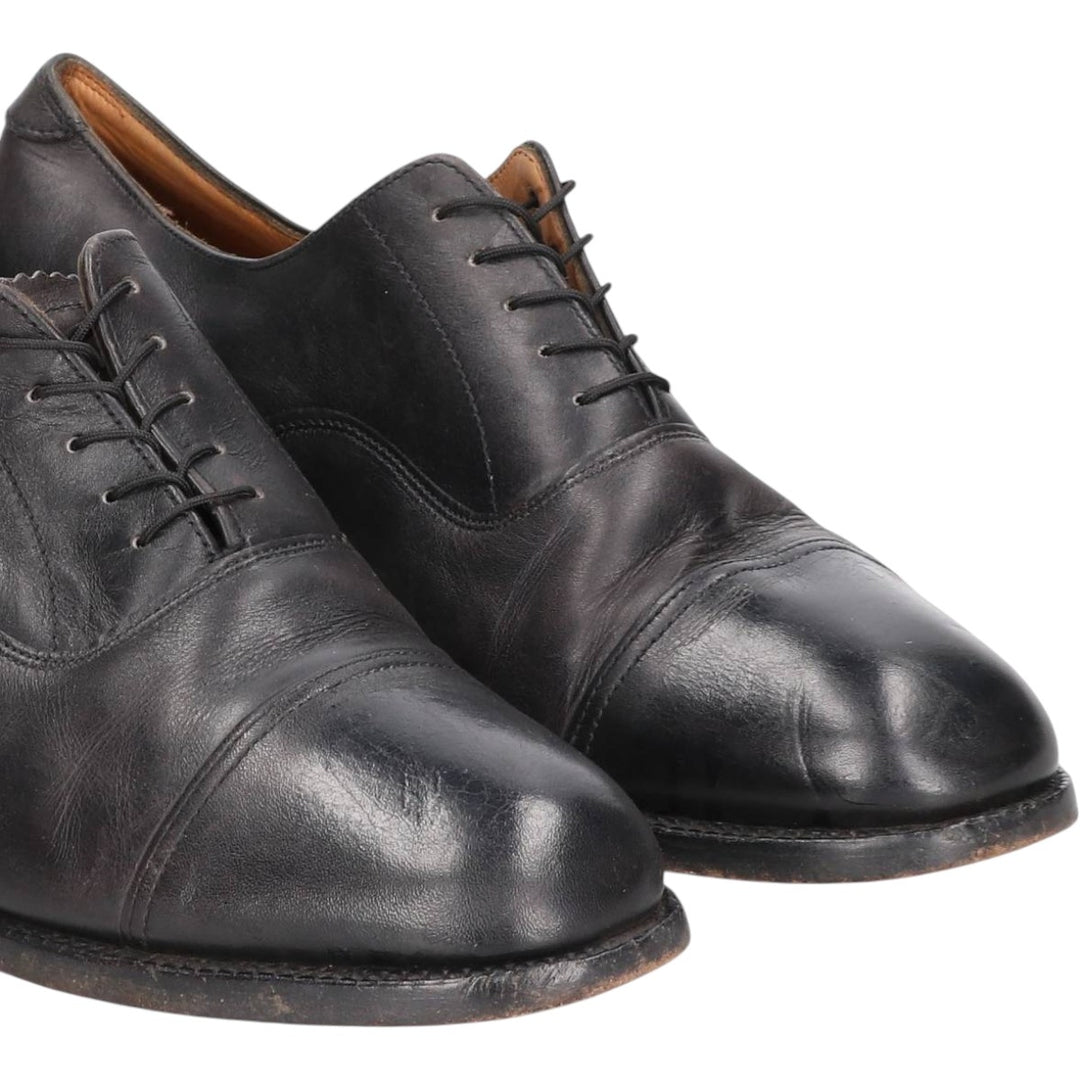 2000s SHOES Straight Tip Shoes Made in England Size 8L Men's 26.0cm unclear black type Vintage Second Hand