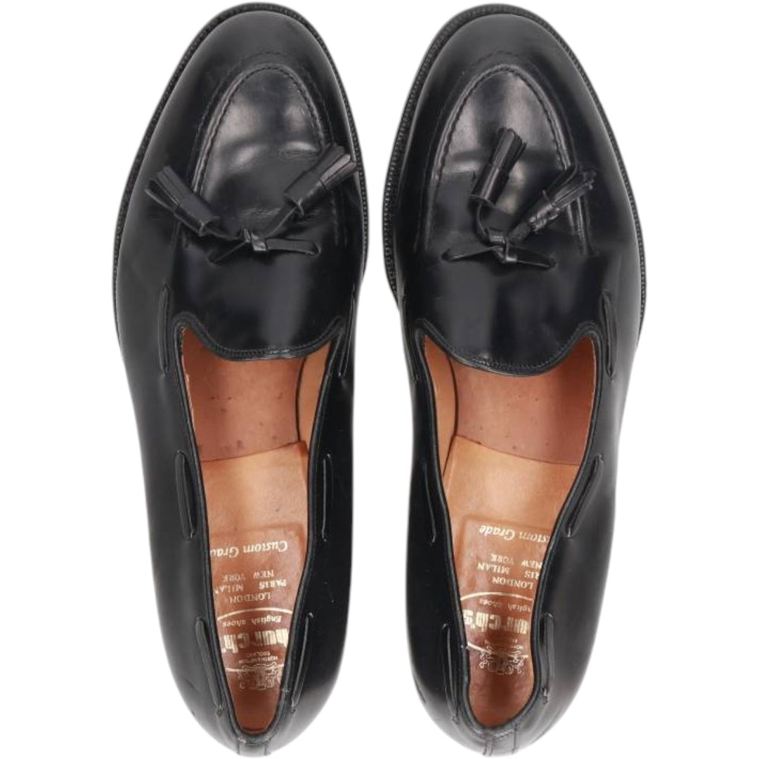 Church's Custom Grade Tassel Loafers, Made in England Men's 28.0cm unclear black type Vintage Second Hand