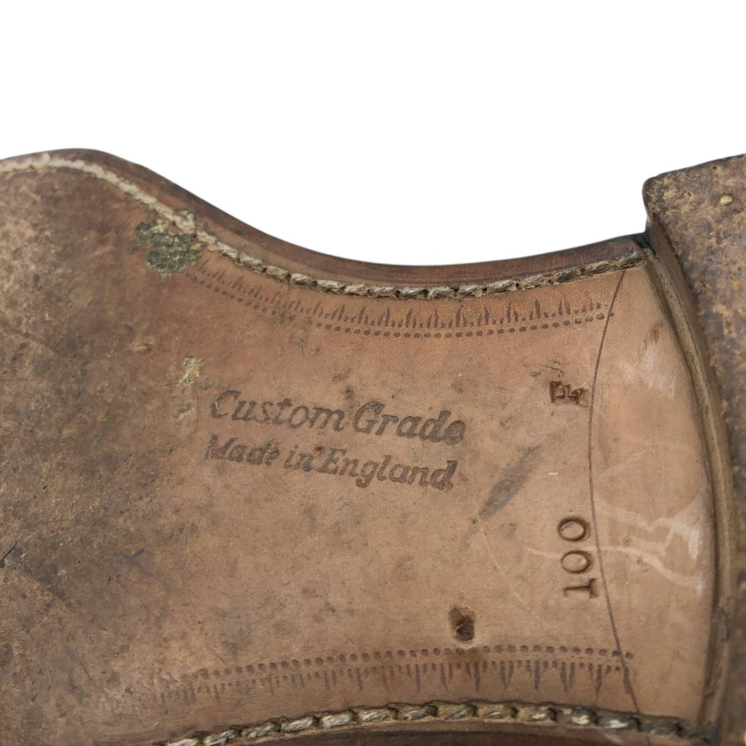 Church's Custom Grade Tassel Loafers, Made in England Men's 28.0cm unclear black type Vintage Second Hand