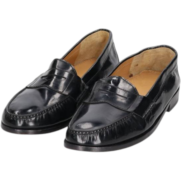 COLEHAAN coin loafers 10D Men's 28.0cm genuine leather black type Vintage Second Hand
