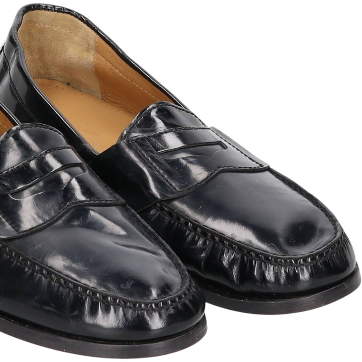 COLEHAAN coin loafers 10D Men's 28.0cm genuine leather black type Vintage Second Hand