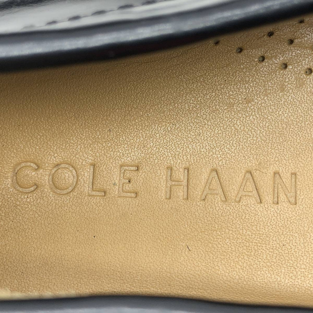 COLEHAAN coin loafers 10D Men's 28.0cm genuine leather black type Vintage Second Hand