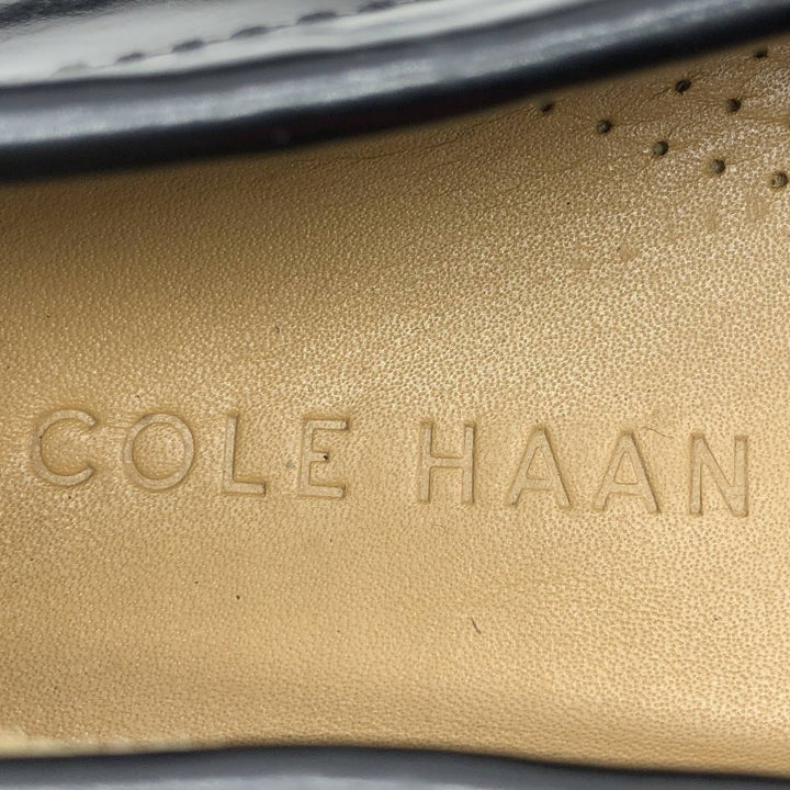 COLEHAAN coin loafers 10D Men's 28.0cm genuine leather black type Vintage Second Hand