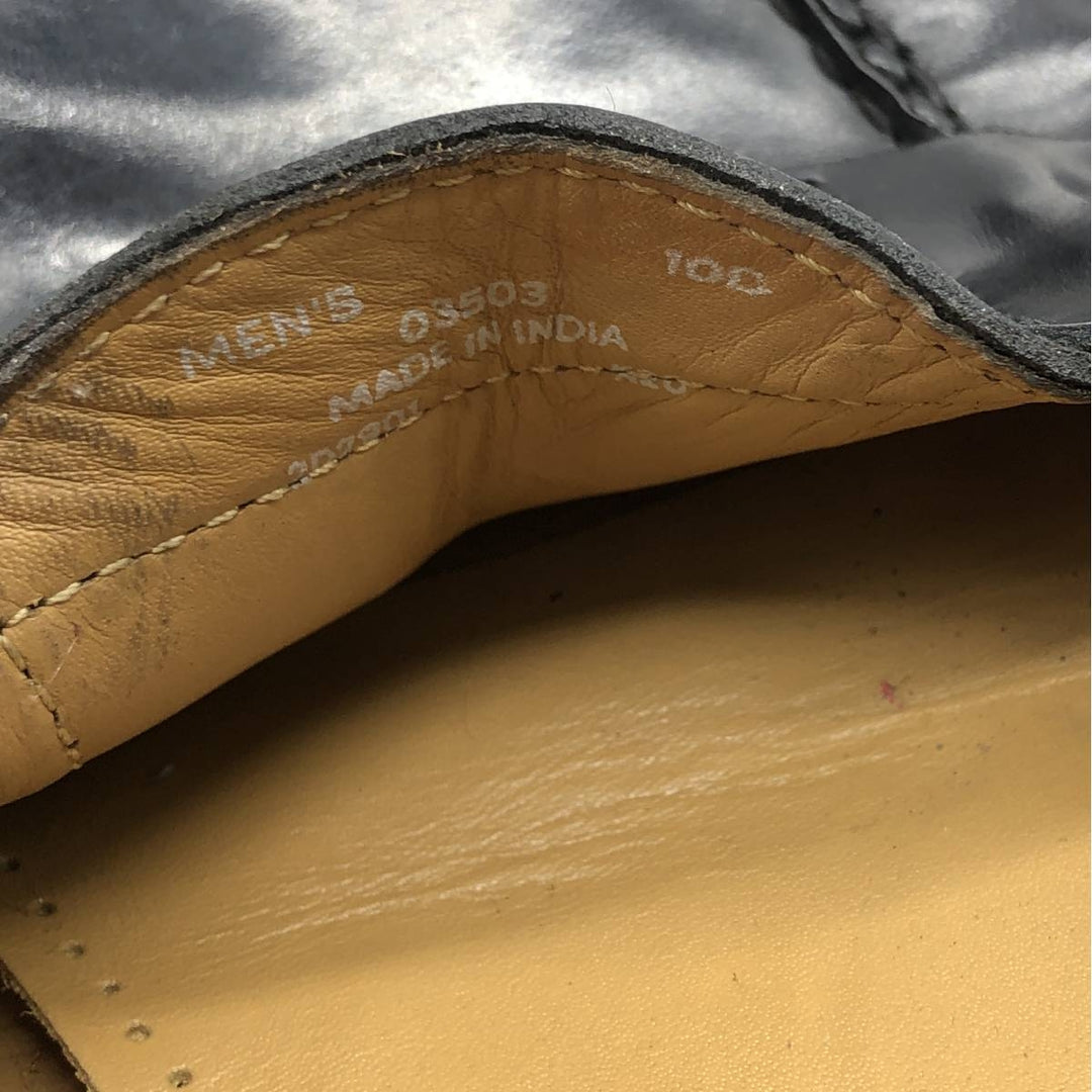 COLEHAAN coin loafers 10D Men's 28.0cm genuine leather black type Vintage Second Hand