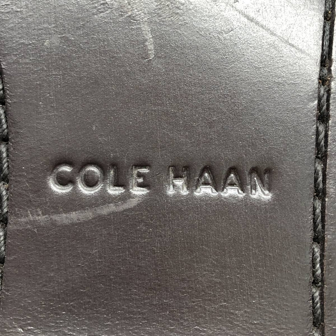 COLEHAAN coin loafers 10D Men's 28.0cm genuine leather black type Vintage Second Hand