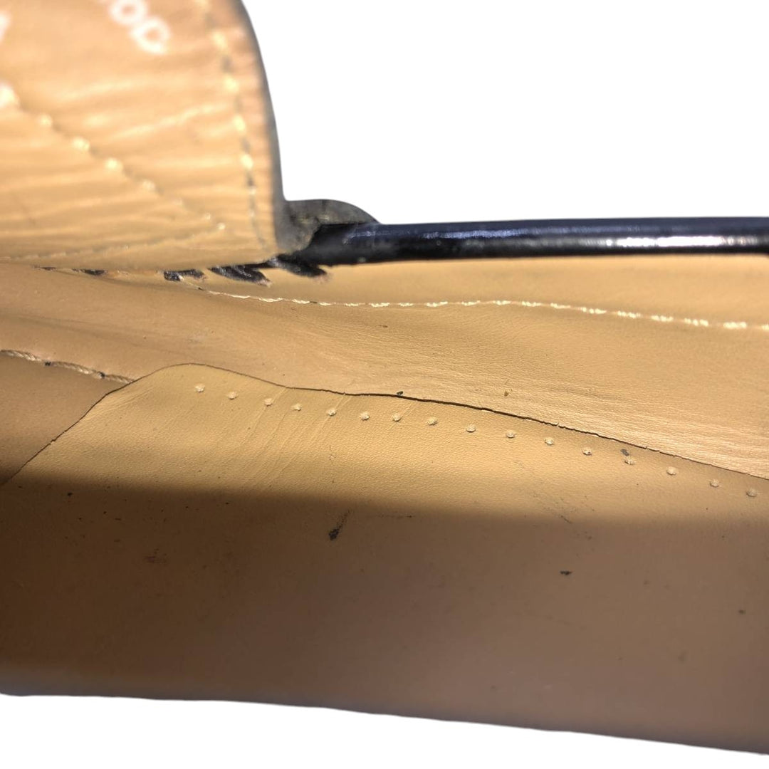 COLEHAAN coin loafers 10D Men's 28.0cm genuine leather black type Vintage Second Hand