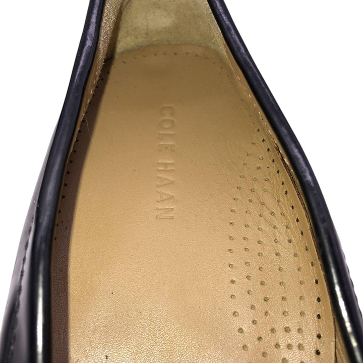 COLEHAAN coin loafers 10D Men's 28.0cm genuine leather black type Vintage Second Hand