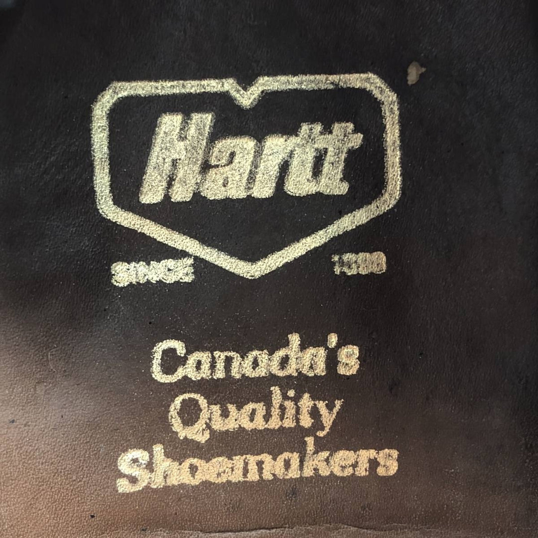 Hartt U-tip shoes, made in Canada Men's 27.5cm unclear black type Vintage Second Hand