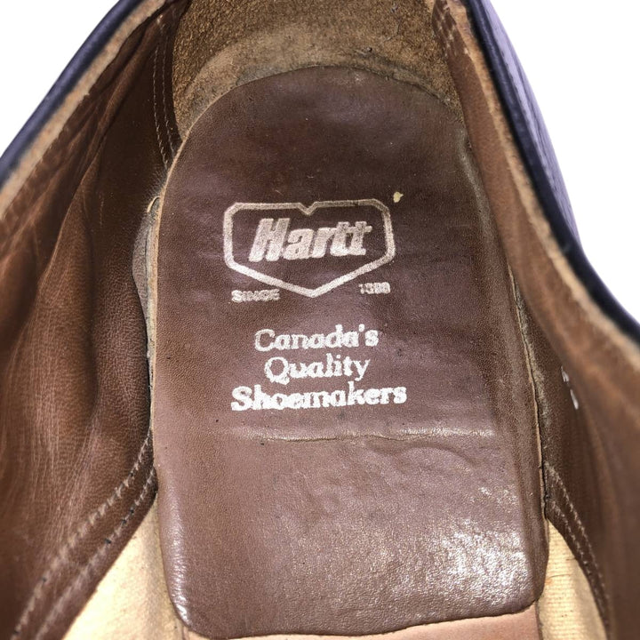 Hartt U-tip shoes, made in Canada Men's 27.5cm unclear black type Vintage Second Hand