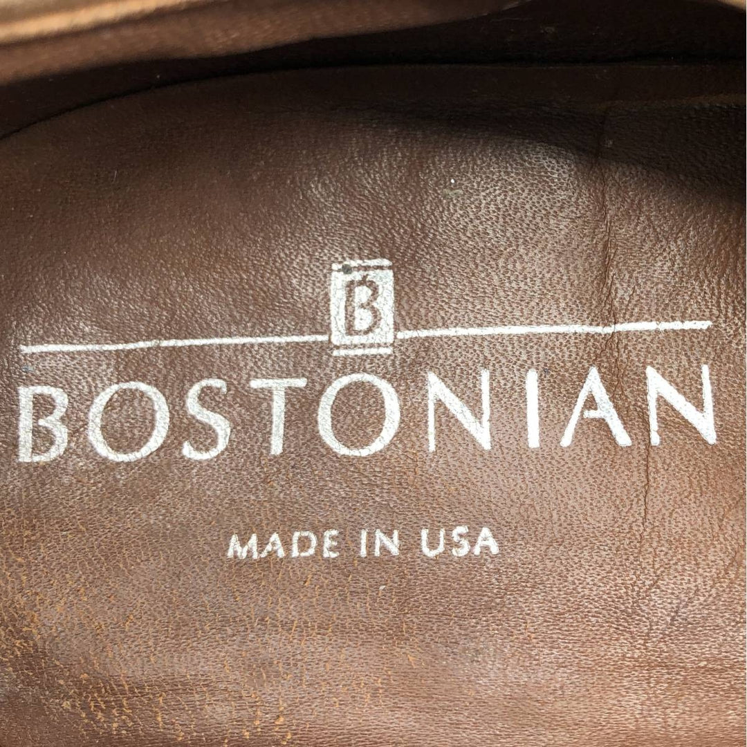 Bostonian Full Brogue Wingtip Shoes, Made in USA, Size 7 1/2 M Women's 24.5cm unclear beige type brown Vintage Second Hand