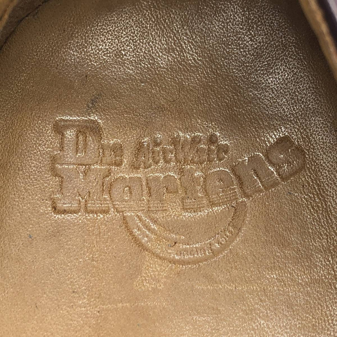 Dr. Martens Quilted Monk Strap Shoes, Size 4, Women's, Size 9.1" /saa015190 Women's 23.0cm genuine leather wine-red Vintage Second Hand