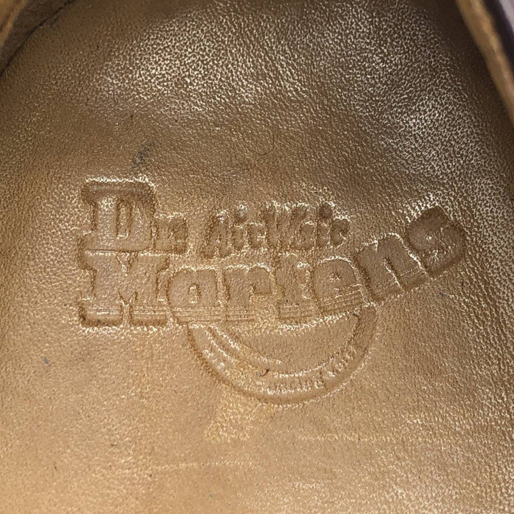 Dr. Martens Quilted Monk Strap Shoes, Size 4, Women's, Size 9.1" /saa015190 Women's 23.0cm genuine leather wine-red Vintage Second Hand