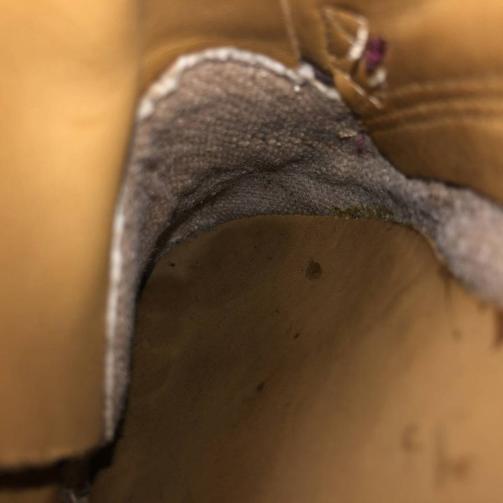 Dr. Martens Quilted Monk Strap Shoes, Size 4, Women's, Size 9.1" /saa015190 Women's 23.0cm genuine leather wine-red Vintage Second Hand