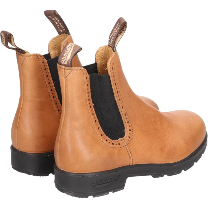 Blundstone Side Gore Boots 5 Women's 24.0cm genuine leather brown type Vintage Second Hand